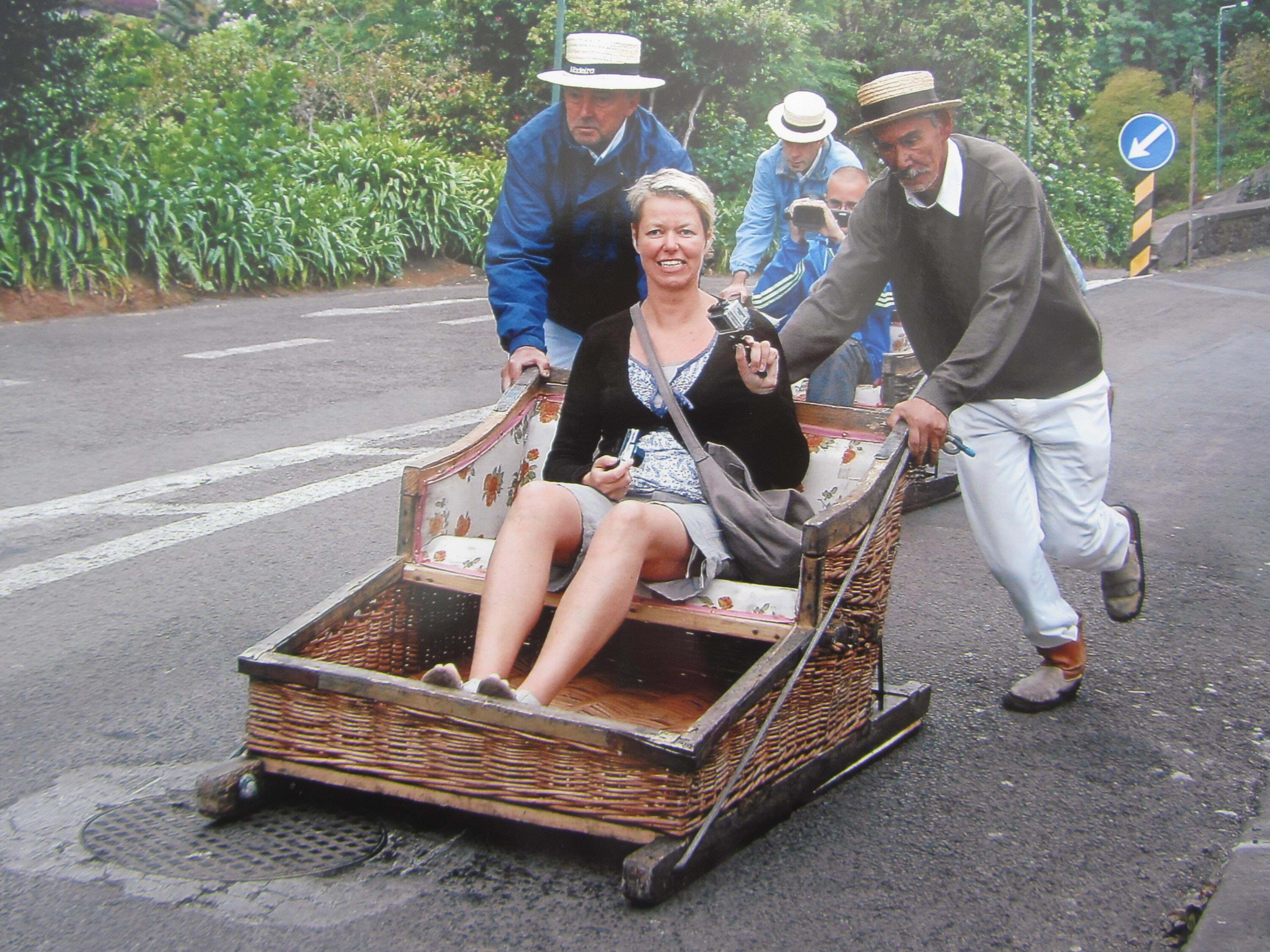 Anne-Vibeke i Tobogans Funchal