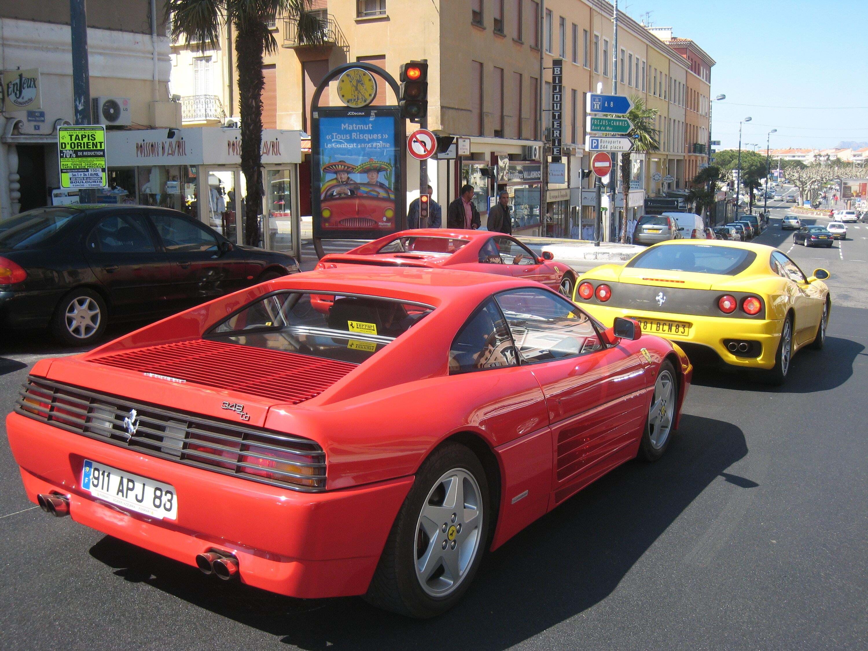 Sportsbiler i frejus
