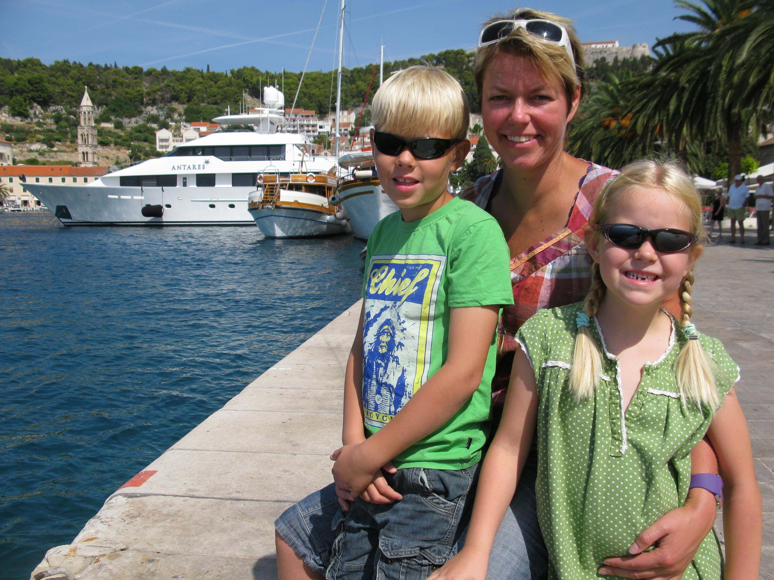 Kroatien Øhop Adriaterhavet 2010 Foto Annevibekerejser