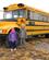 110 Boerneboernene Klar Til Moskussafari Med Den Gamle Skolebus I Kangerlussuaq Groenland Anne Vibeke Rejser IMG 5809