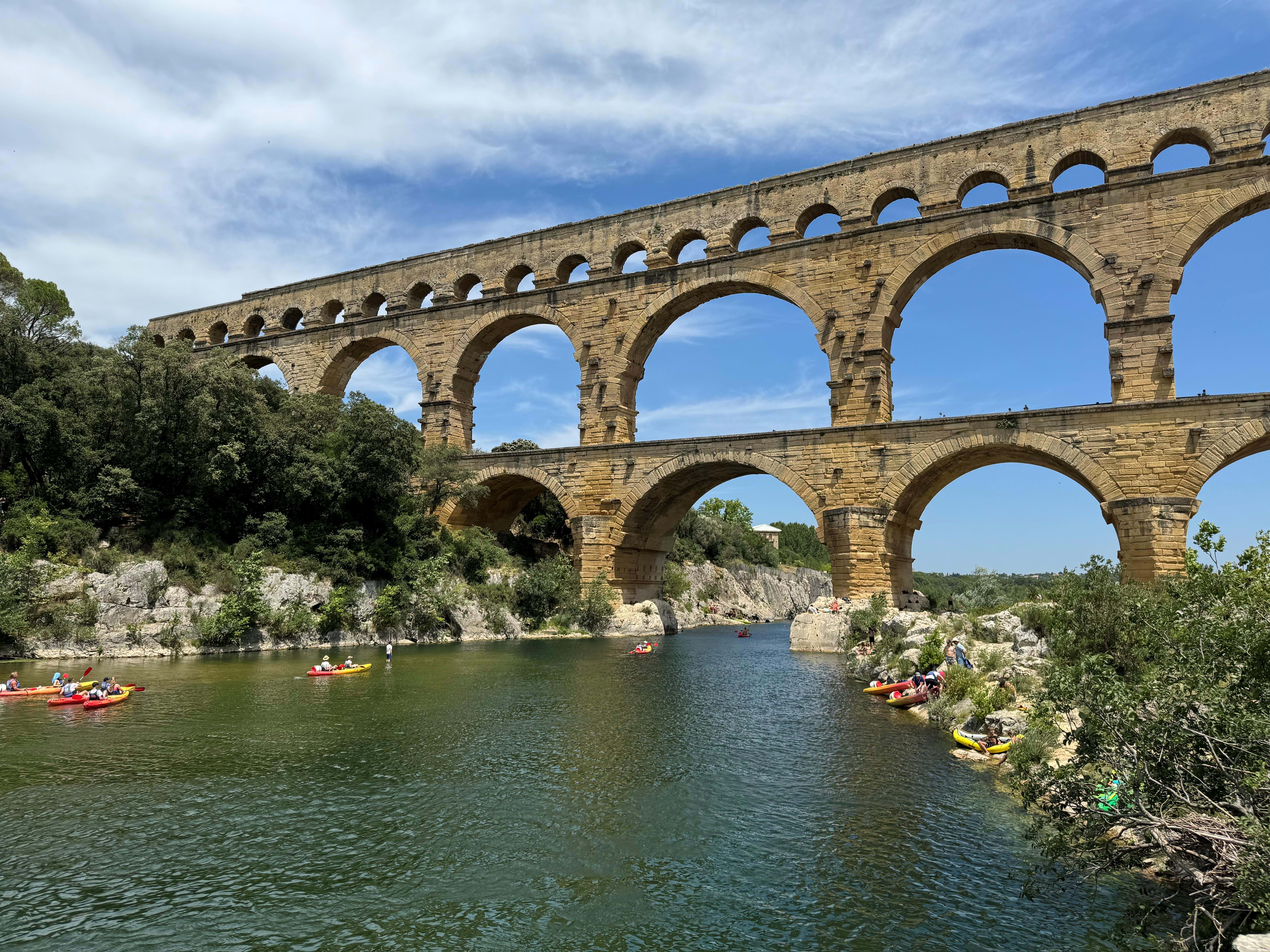 Frankrig Rhone Pont Du Gard Anne Vibeke Rejser Foto Rasmus Schønning 2024