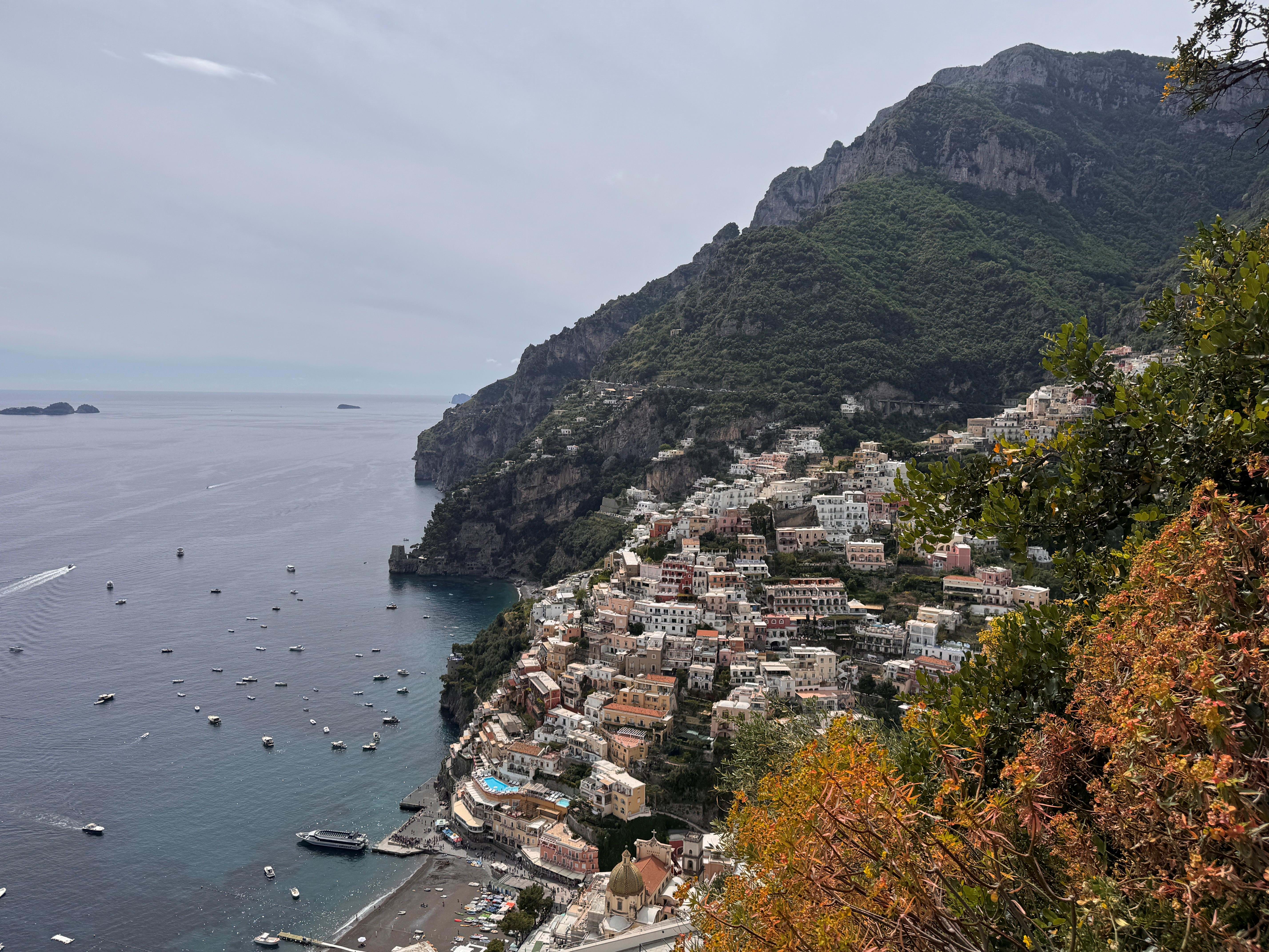 Italien Amalfikysten Sorrentohalvøen Positano 2025 Foto Anne Vibeke Rejser