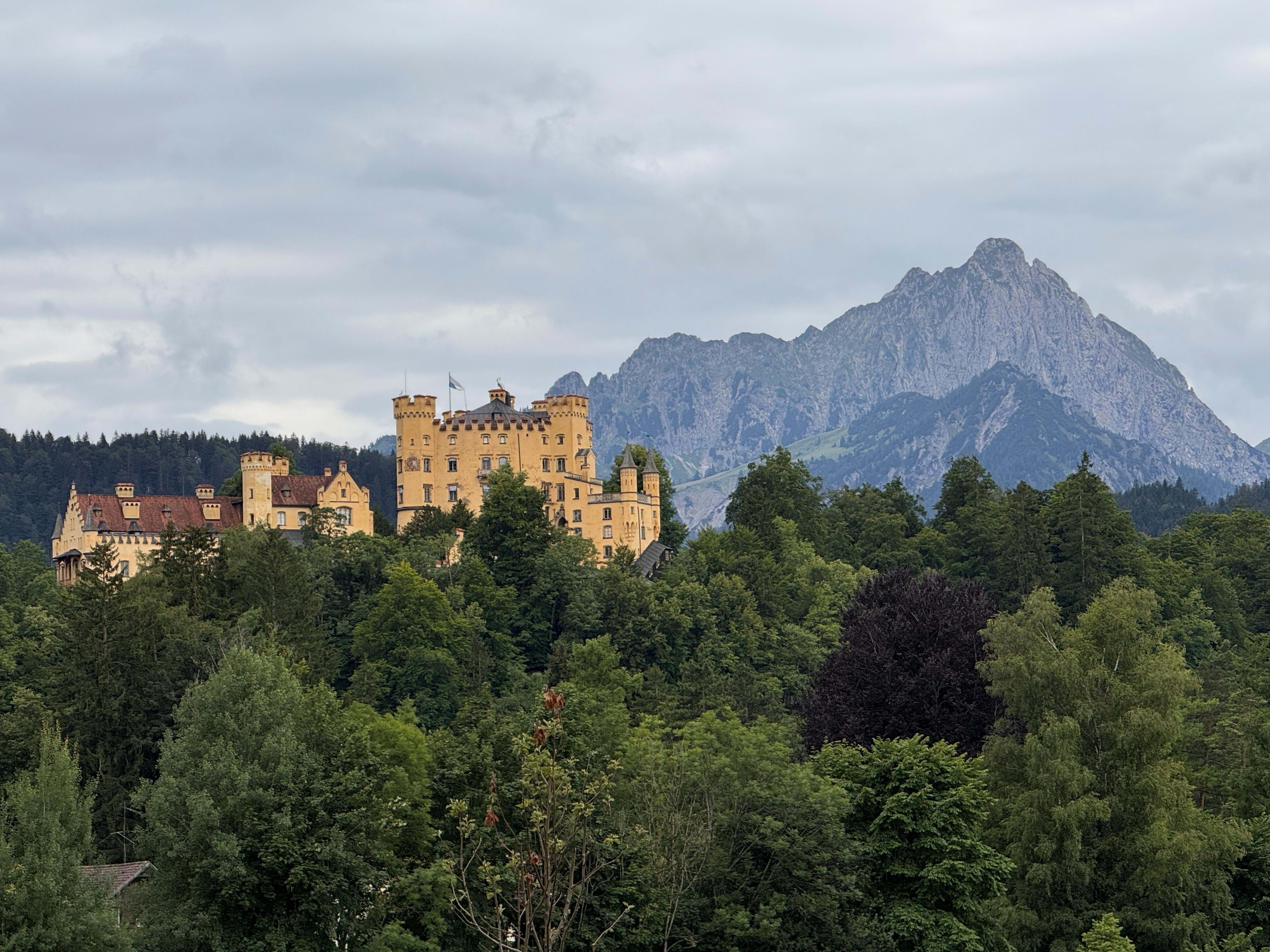 Tyskland Deutsche Alpenstrasse Hohenschwangau Slot Anne Vibeke Rejser Foto Rasmus Schønning 2025 (2)