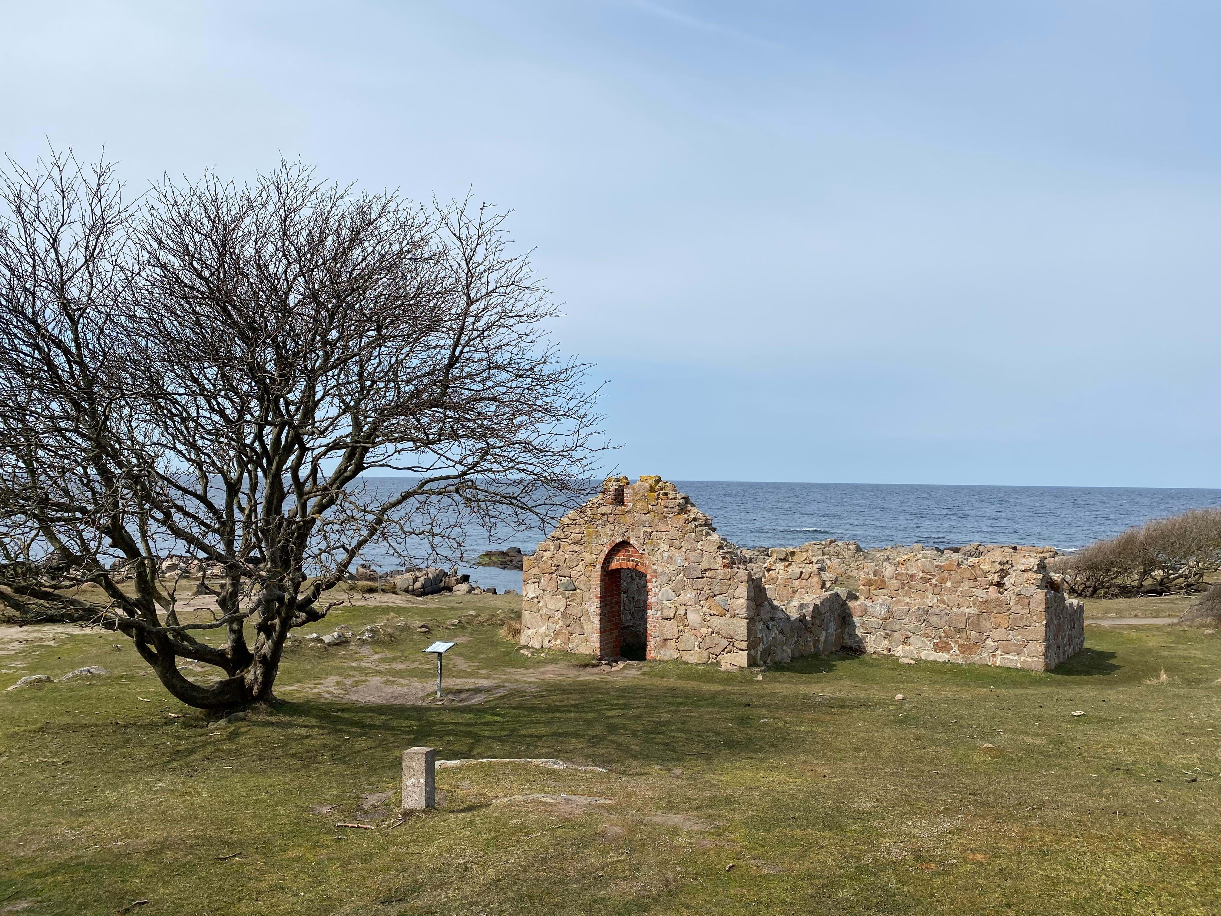 Danmark Bornholm Hammerknude Solomons Ruin Foto Anne Vibeke Rejser 2021 (1)
