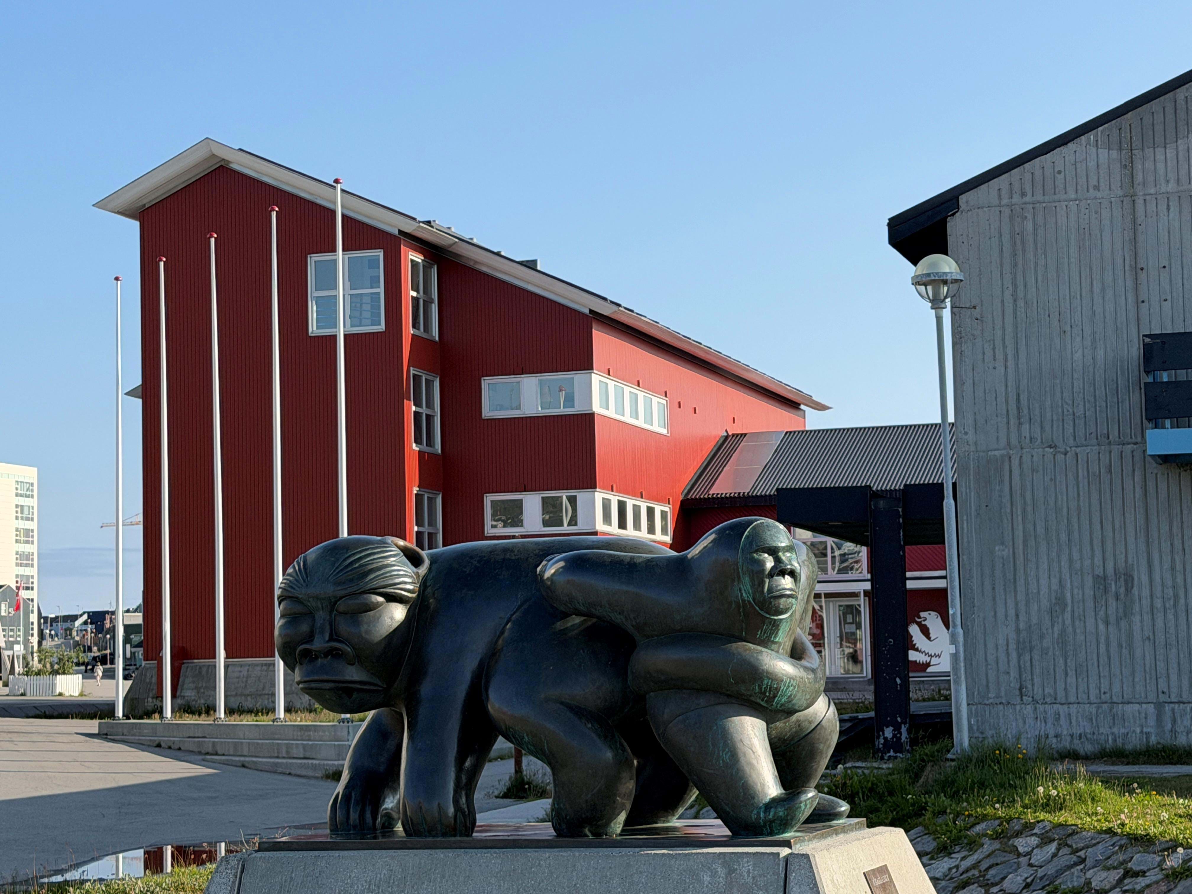Grønland Nuuk Parlementet Foto Anne Vibeke Rejser 2026